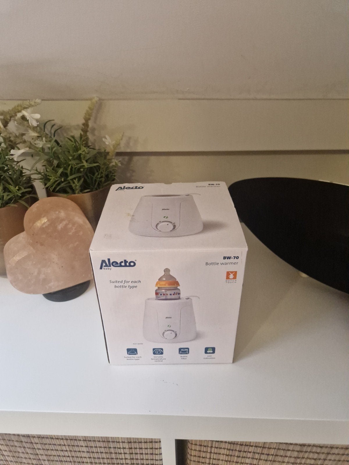 Alecto BW-70 Flessenwarmer - Geschikt voor flesjes en potjes, Ophalen of Verzenden, Zo goed als nieuw