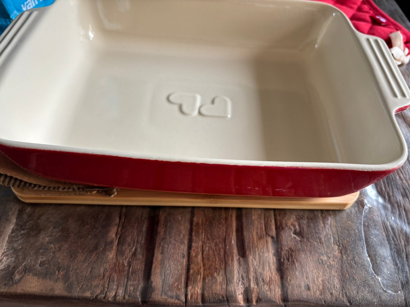 Ovenschaal, Overige typen, Nieuw, Ophalen of Verzenden, Rood