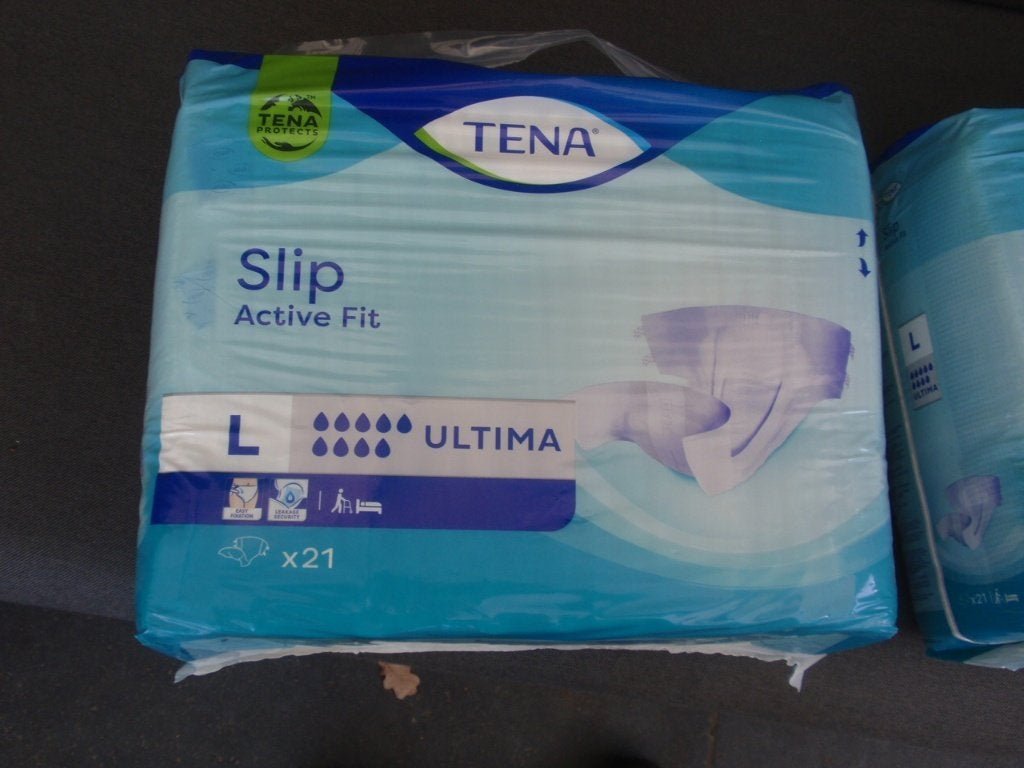 Tena slip Ultima Active Fit maat L, Ophalen of Verzenden, Nieuw