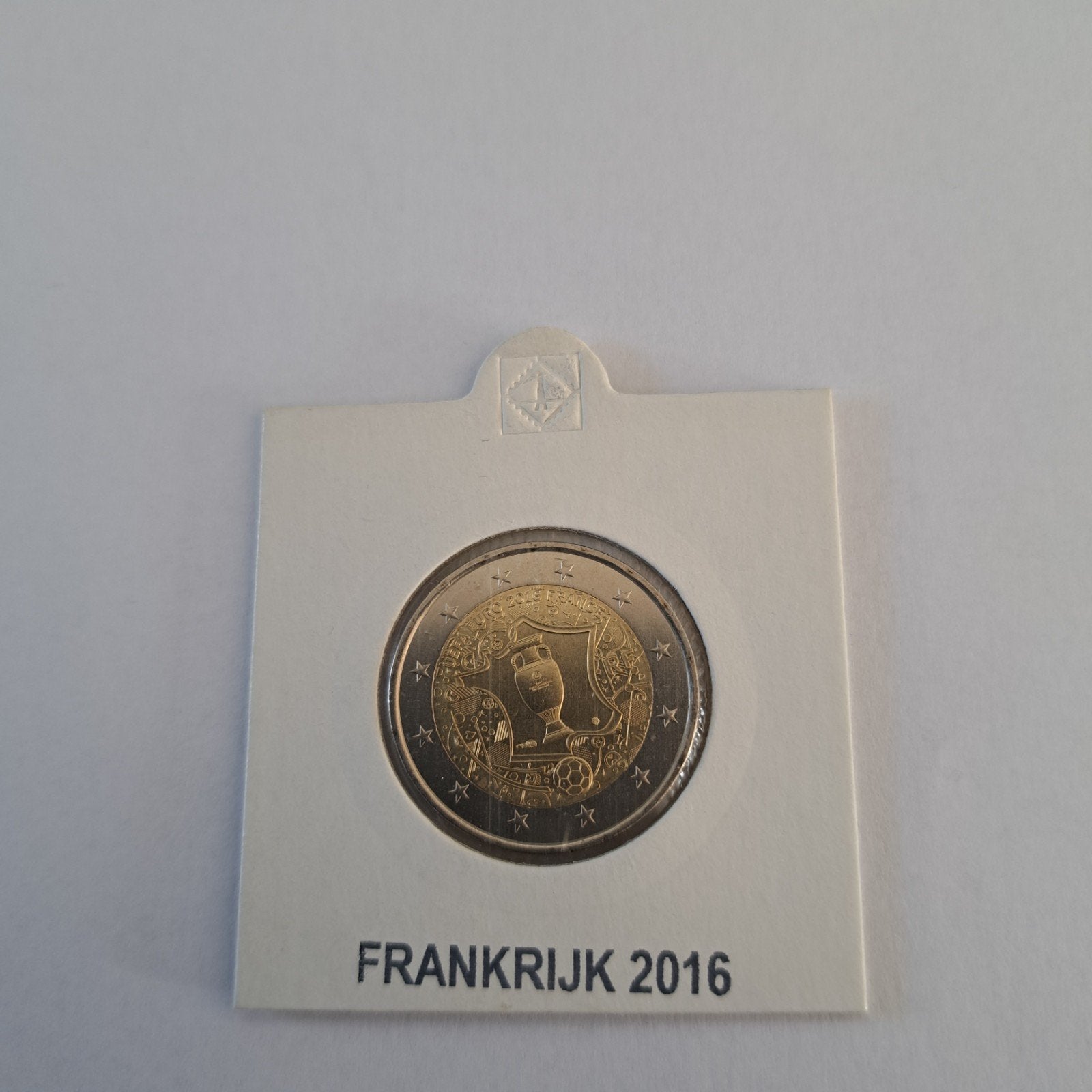 Frankrijk 2016 EK Voetbal 2 Euro Herdenkingsmunt UNC, Ophalen of Verzenden, Frankrijk, 2 euro, Losse munt
