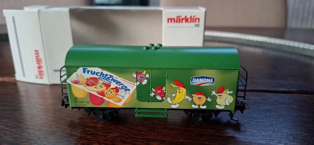 wagon Danone DB, Gelijkstroom of Wisselstroom, Wagon, Ophalen of Verzenden, Zo goed als nieuw