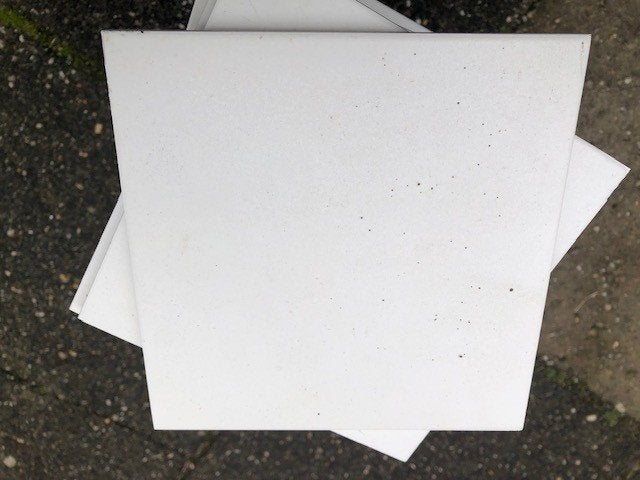 Portugese Pavigres Tegels kleur wit , maat 15 x 15 cm ( exac, Ophalen, Nieuw, Minder dan 20 cm, Minder dan 20 cm