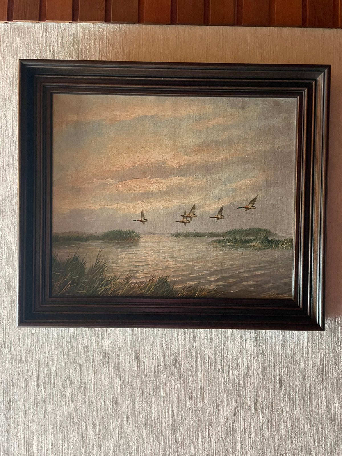 Schilderij van J. Steensma, Doek, Realistisch, Ophalen of Verzenden, Landschap