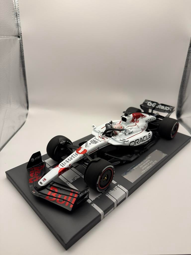 Max Verstappen RB21 winner Japan 1936 of 4000, Ophalen of Verzenden, Nieuw, Auto, MiniChamps
