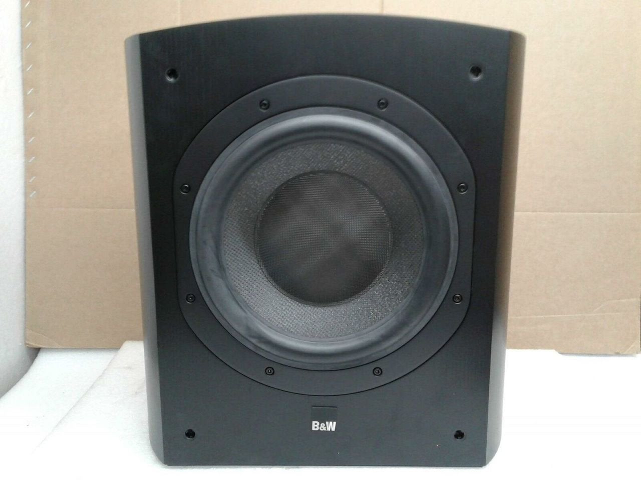 B&W ASW825 800 series subwoofer Black ash / zwart, Audio, Tv en Foto, Ophalen, Zo goed als nieuw, Subwoofer, Bowers & Wilkins (B&W)