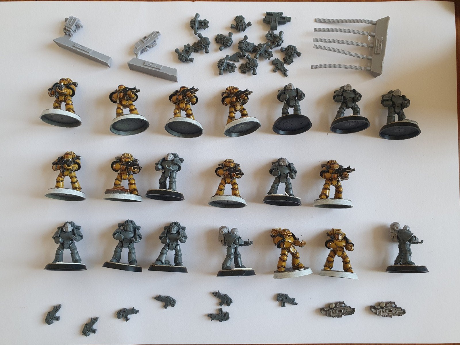 Space Marine MK3 Bundel – 30 Marines + FW Heavy Bolters, Figuurtje(s), Overige soorten, Ophalen of Verzenden, Zo goed als nieuw