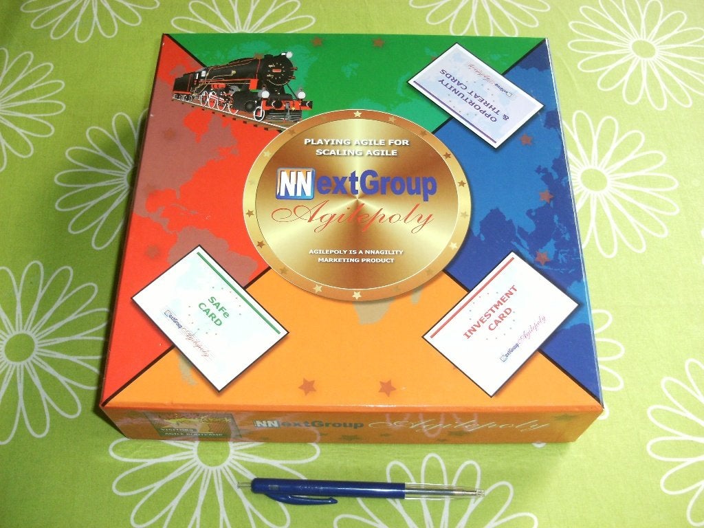 NNext Group Agilepoly spel (lijkt op Monopoly), Een of twee spelers, Ophalen of Verzenden, Zo goed als nieuw