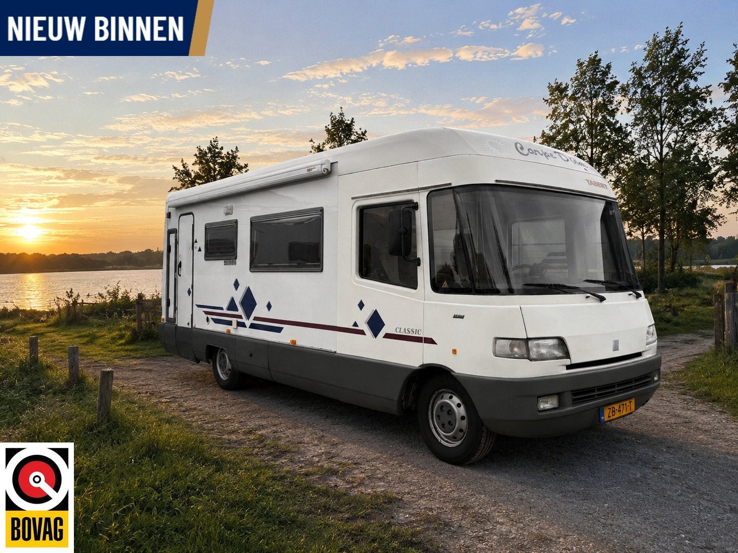 Tabbert FFB Classic 680 | 1999 | Fiat 2.8 TDI | B2B Handelsp, Overige merken, Info@onderwegmethh.nl, Overige brandstoffen, Disc 4, 7741 MH Coevorden, Nederland