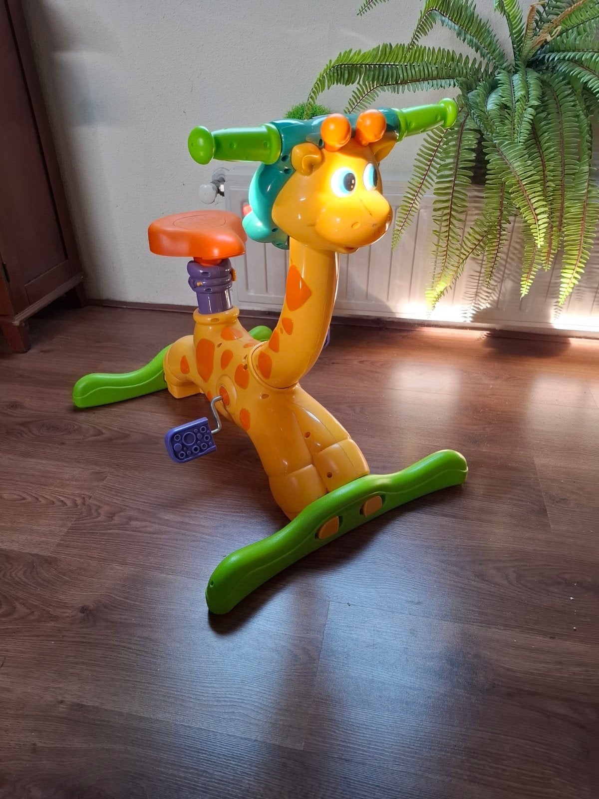 VTech Jimmy Giraffe Fiets, Ophalen, Zo goed als nieuw, 2 tot 4 jaar
