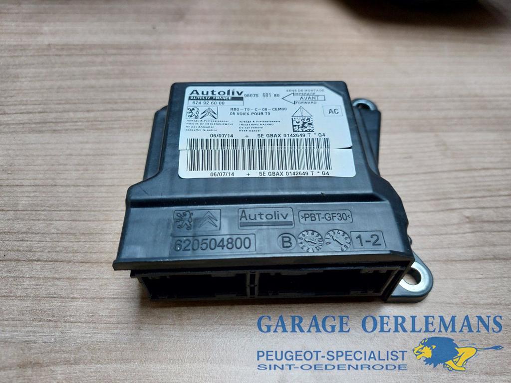airbag module peugeot 308 sw t9 2014, 9807568180, Auto-onderdelen, Gebruikt, -, -, ARN erkend