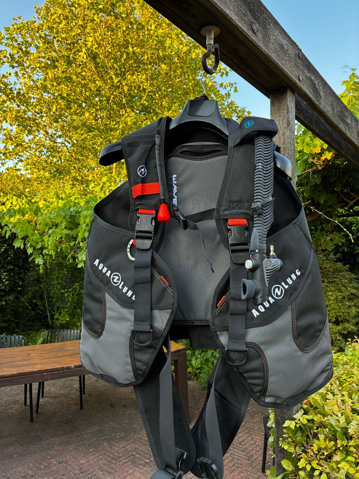 Aqualung Wave Trimvest - Maat L (nieuw en ongebruikt), Ophalen, Zo goed als nieuw, Trimvest of Wing