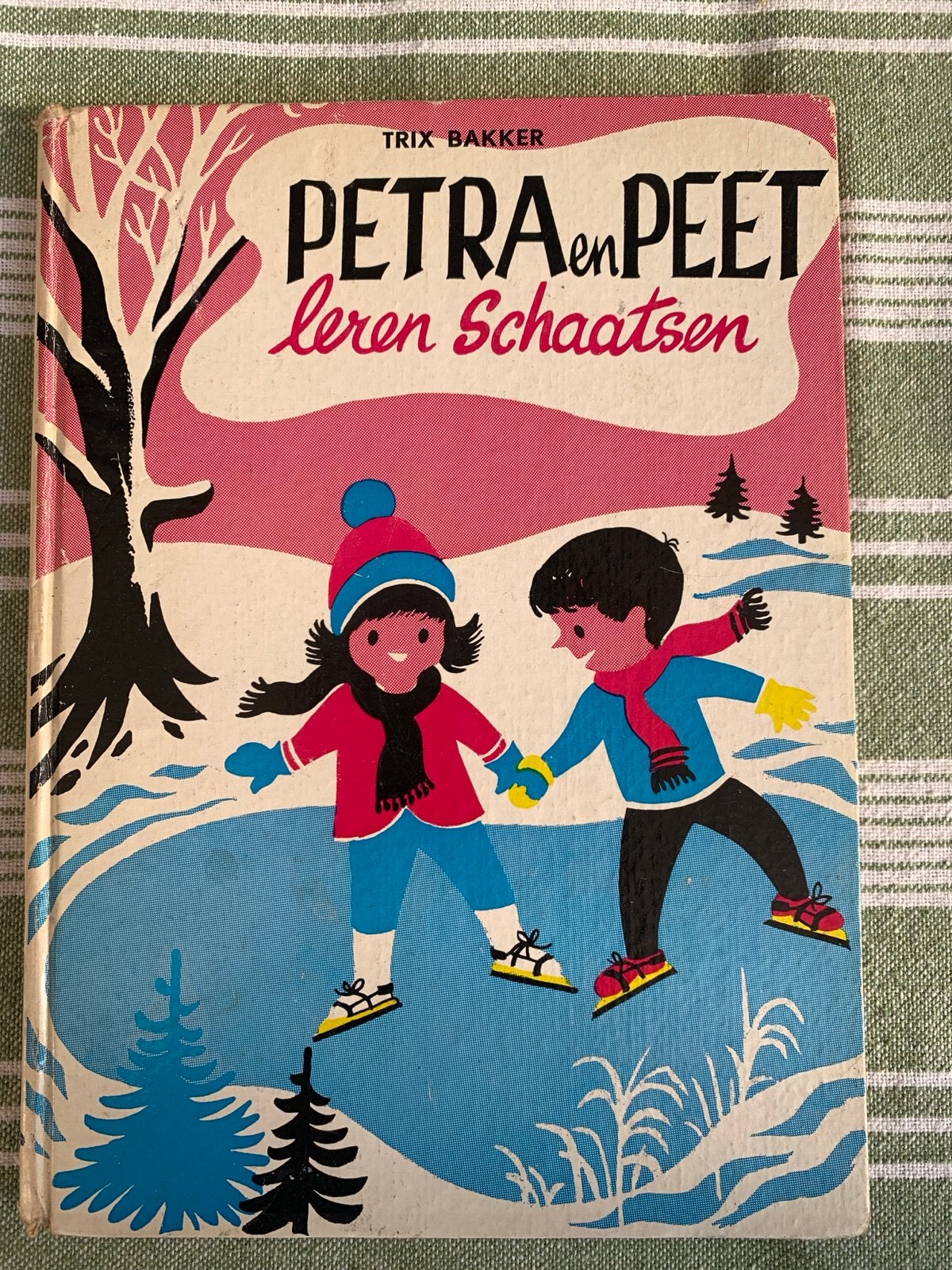 Petra en Peet Leren Schaatsen - Trix Bakker (Vintage), Ophalen of Verzenden