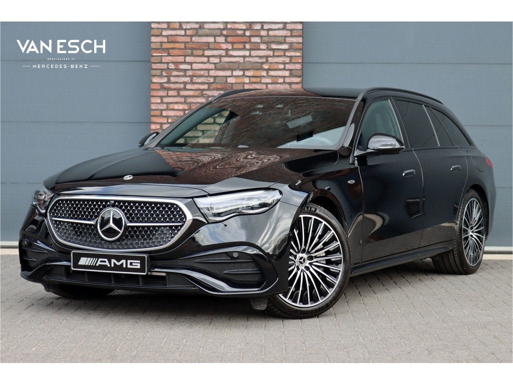 Mercedes-Benz E-Klasse Estate 300 e AMG Line | Distronic+ |, Achterwielaandrijving, Gebruikt, Zwart, Origineel Nederlands