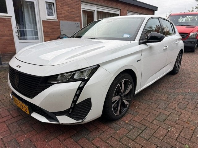 Peugeot  308 1.6  Plug-in Hybrid, 4 cilinders, 150 pk, Wit, Bedrijf