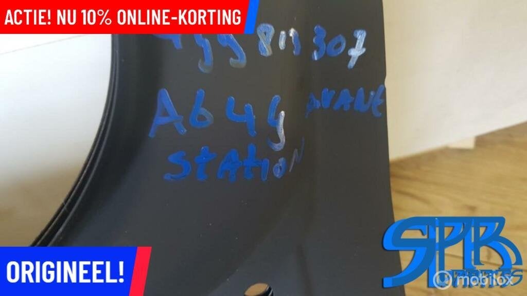 A6 S6 4G Avant Eindplaat Slotplaat Achterpaneel 4G9813307, Audi, Gebruikt, Audi, Ophalen of Verzenden