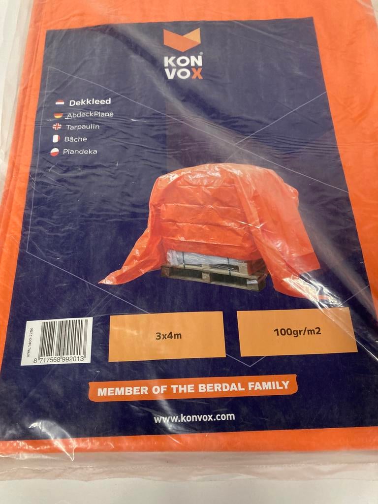 Te Koop 7 stuks dekzeilen, Ophalen, Nieuw, 15 m² of meer, Zeil