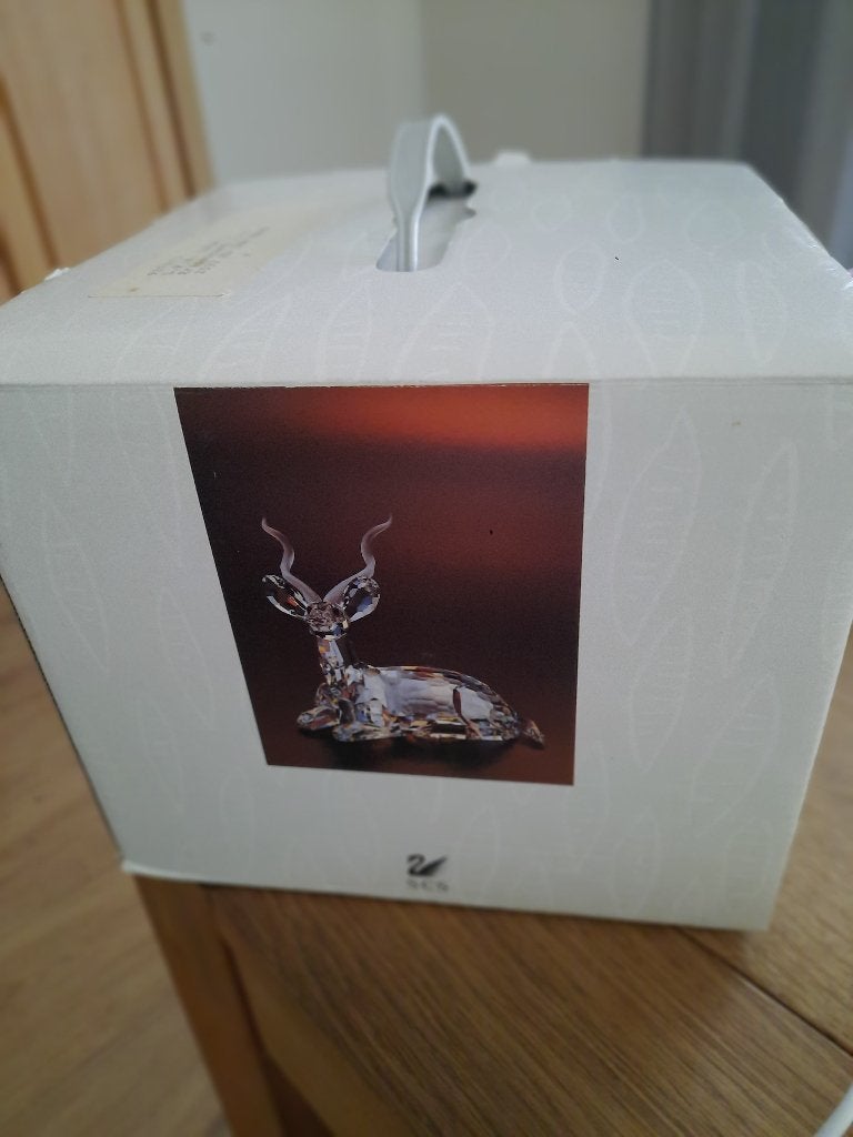 Swarovski. Koedoe. Jaarstuk 1994 in box, Ophalen of Verzenden, Figuurtje