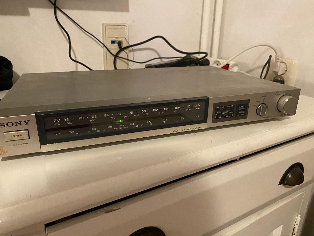 Sony STJX 22L Stereo FM/AM Turner, Ophalen of Verzenden, Gebruikt