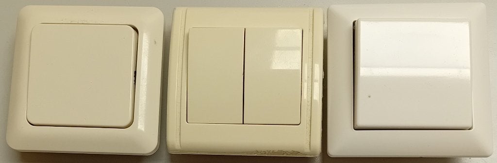 Te Koop: Drie schakelaars., Ophalen of Verzenden, Gebruikt, Schakelaar