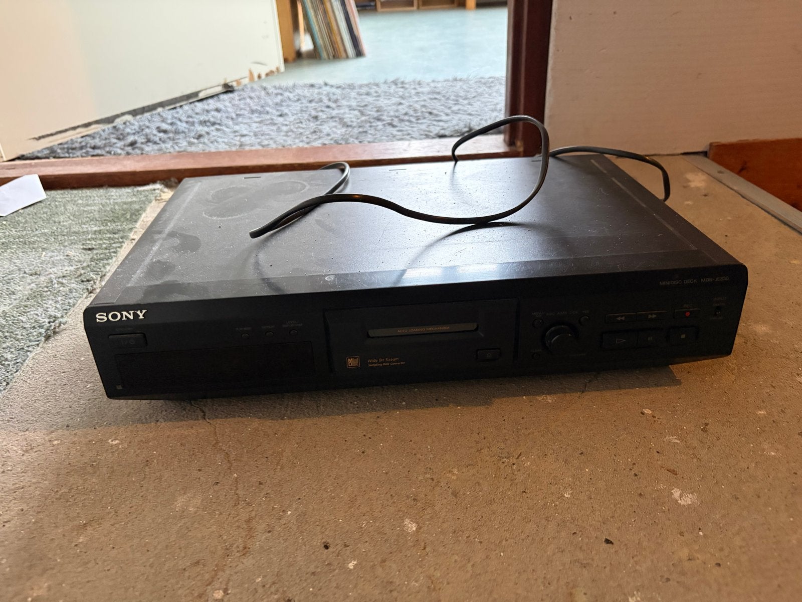 Sony Minidisc Speler MDS-JE470 - Gebruikt, Ophalen, Gebruikt, Sony, Losse componenten