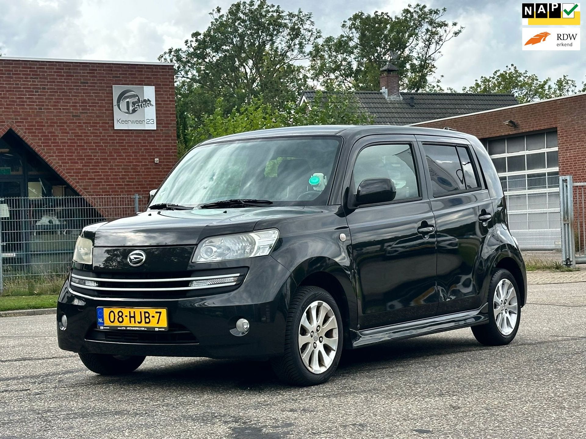 Daihatsu Materia 1.5 Soul 1e Eigenaar*Carplay*Navigatie*Airc, Voorwielaandrijving, Gebruikt, Elektrische ramen, Zwart