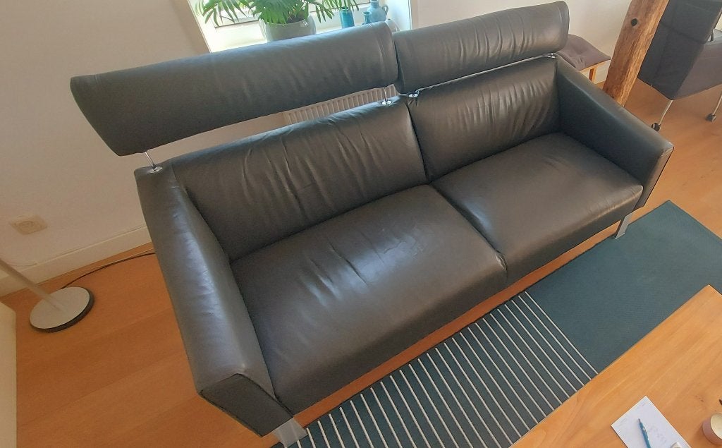 leolux bank, Huis en Inrichting, Banken | Bankstellen, Ophalen, Gebruikt, Modern, luxe, design, Driepersoons