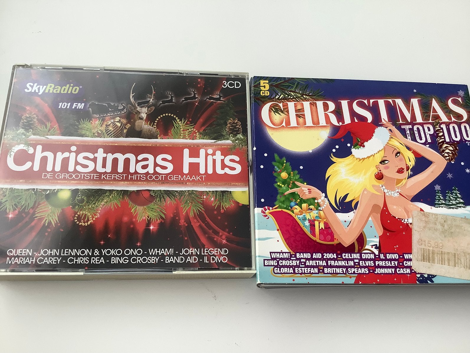 Sky Radio Christmas Hits/ Christmas Top 100 (8 cd’s), Ophalen, Zo goed als nieuw, Pop