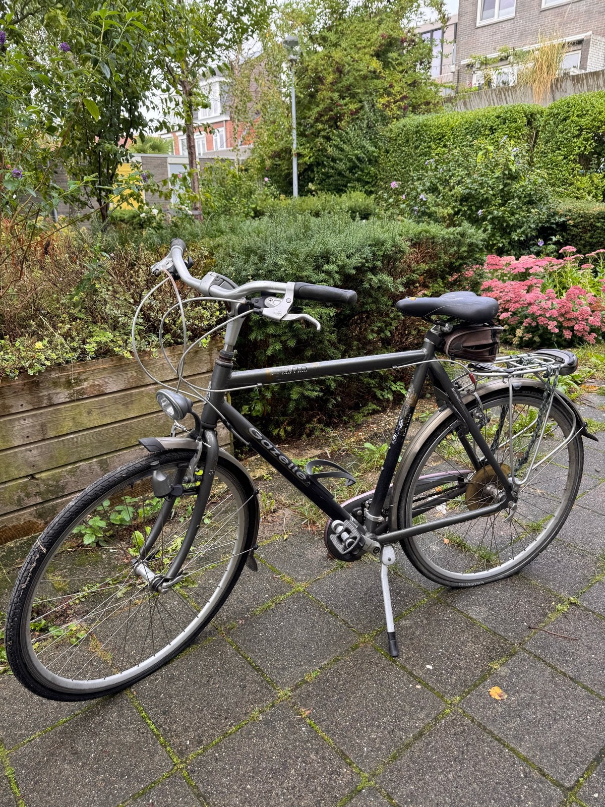 Gazelle herenfiets met versnellingen, Fietsen en Brommers, Ophalen, Gebruikt, Velgrem, Versnellingen