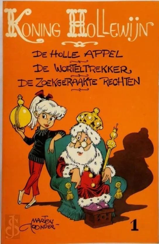 Boek Koning Hollewijn deel 1 door Marten Toonder, Boeken, Stripboeken, Gelezen, Marten Toonder, Eén stripboek, Ophalen of Verzenden