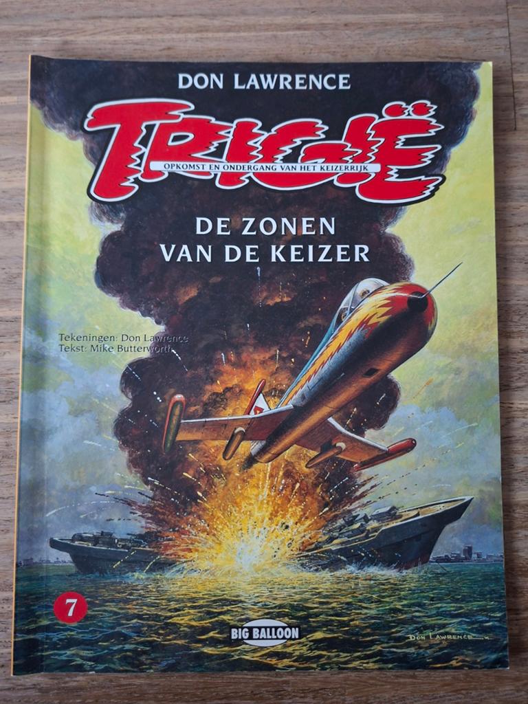 Trigie - De zonen van de keizer, Eén stripboek, Ophalen of Verzenden, Gelezen