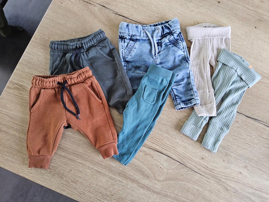 Broeken maat 56, Kinderen en Baby's, Babykleding | Maat 56, Gebruikt, Broekje, Jongetje of Meisje, Ophalen of Verzenden