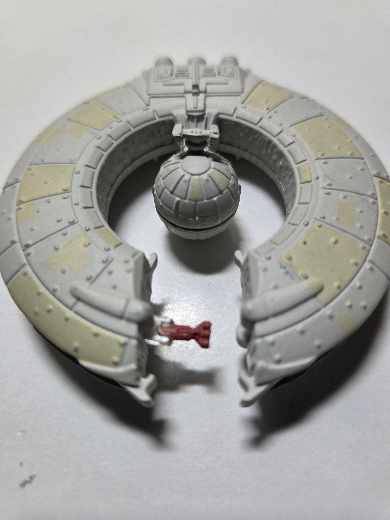 star wars Micro Machine TRADE FEDERATION BATTLESHIP, Ophalen of Verzenden, Zo goed als nieuw, Actiefiguurtje