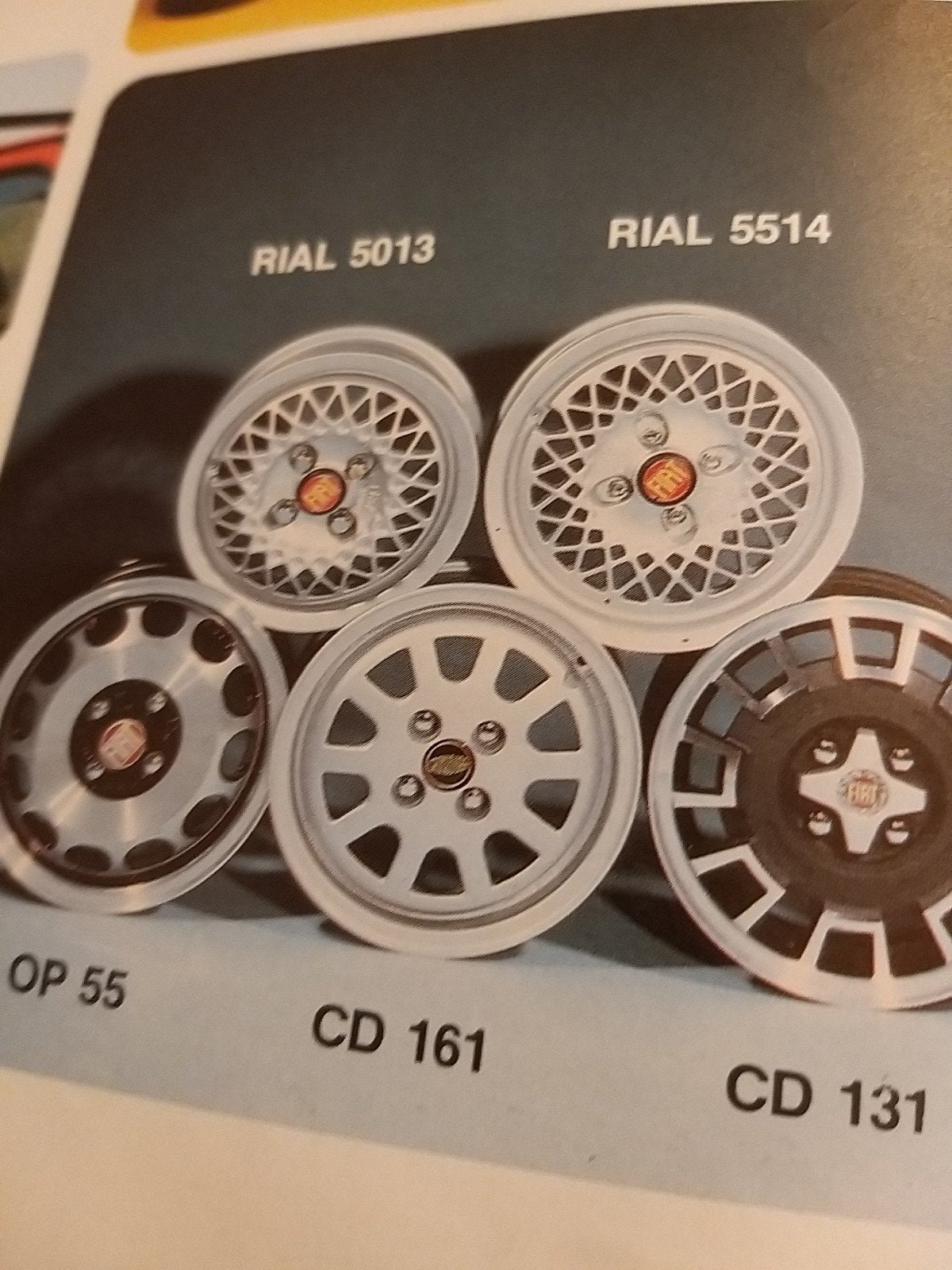 1986 Nederlands Fiat Ritmo II accessoires folder óók Abarth, Ophalen of Verzenden, Zo goed als nieuw, Overige merken