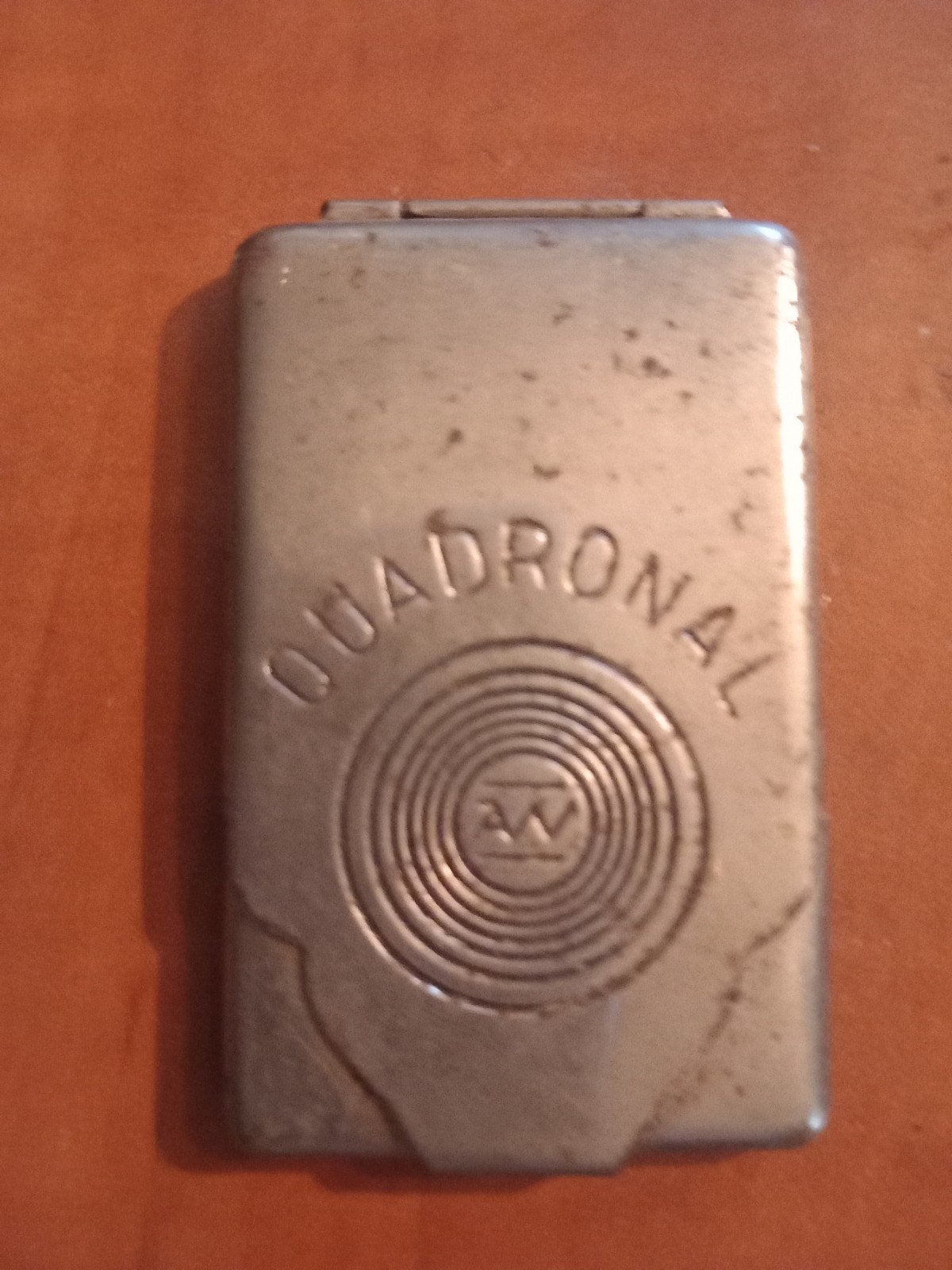 Antiek Quadronal Pillendoosje, Ophalen of Verzenden