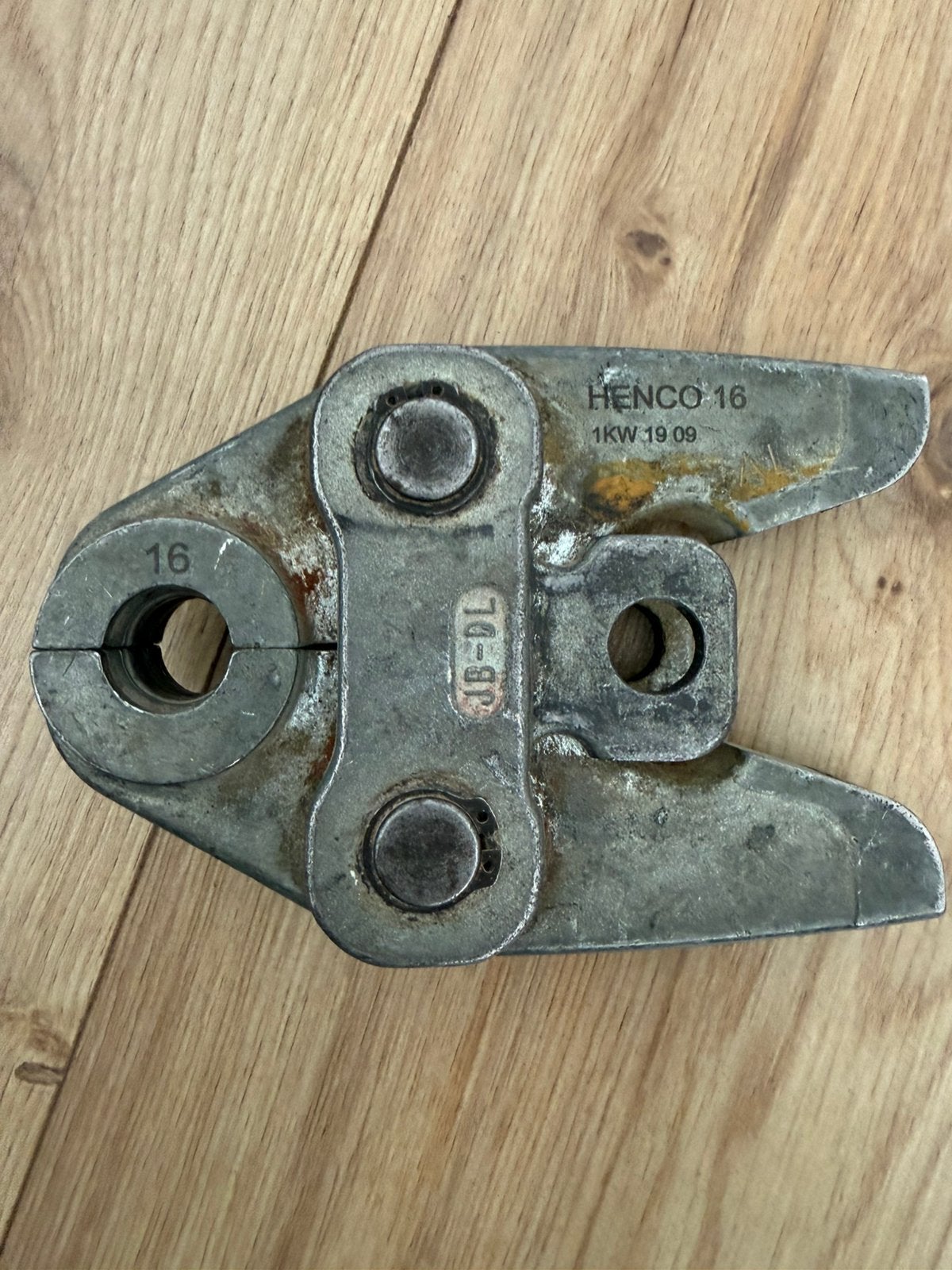 Henco Persbek 16mm, Doe-het-zelf en Verbouw, Ophalen, Zo goed als nieuw