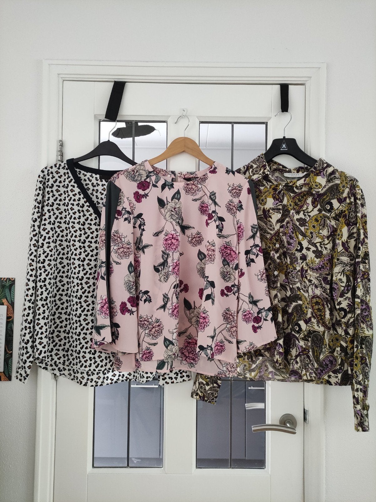 4x Dames blouses maat L: Only, Costes, JBC en kora Kane, Verzenden, Beige, Maat 42/44 (L), Zo goed als nieuw