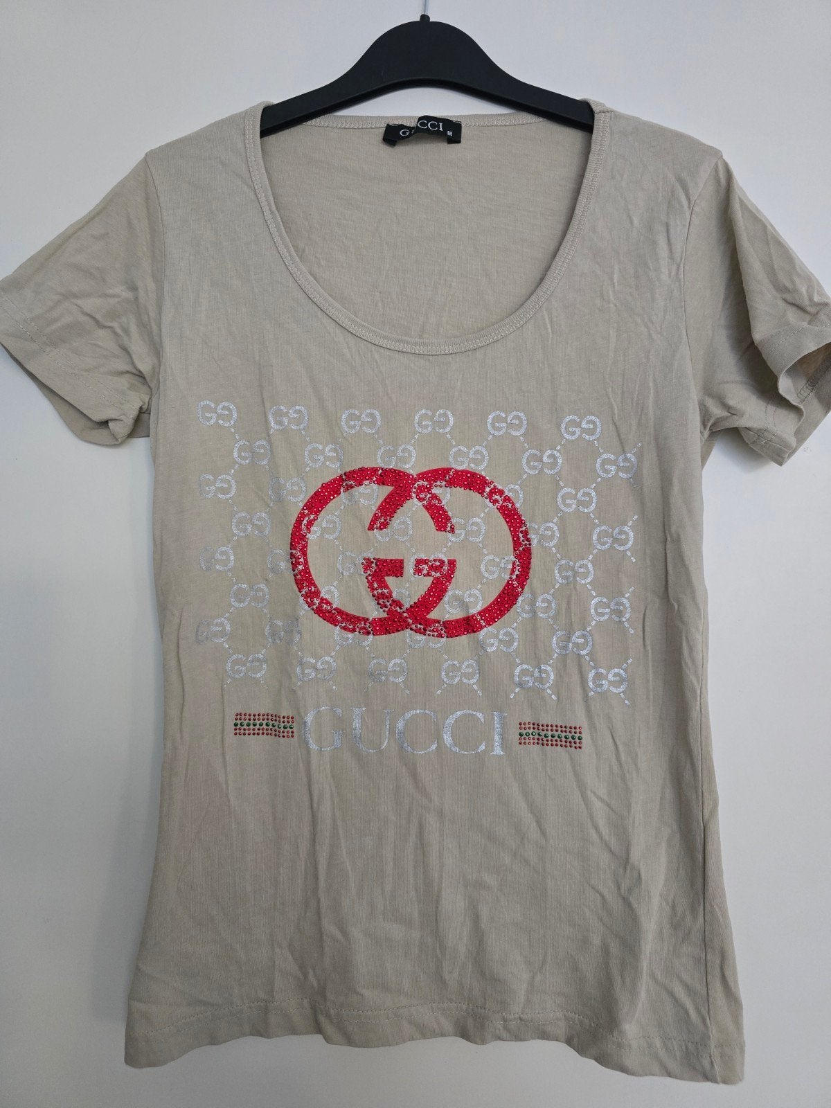 Gucci T-shirt Maat M, Maat 38/40 (M), Ophalen of Verzenden, Korte mouw, Gucci