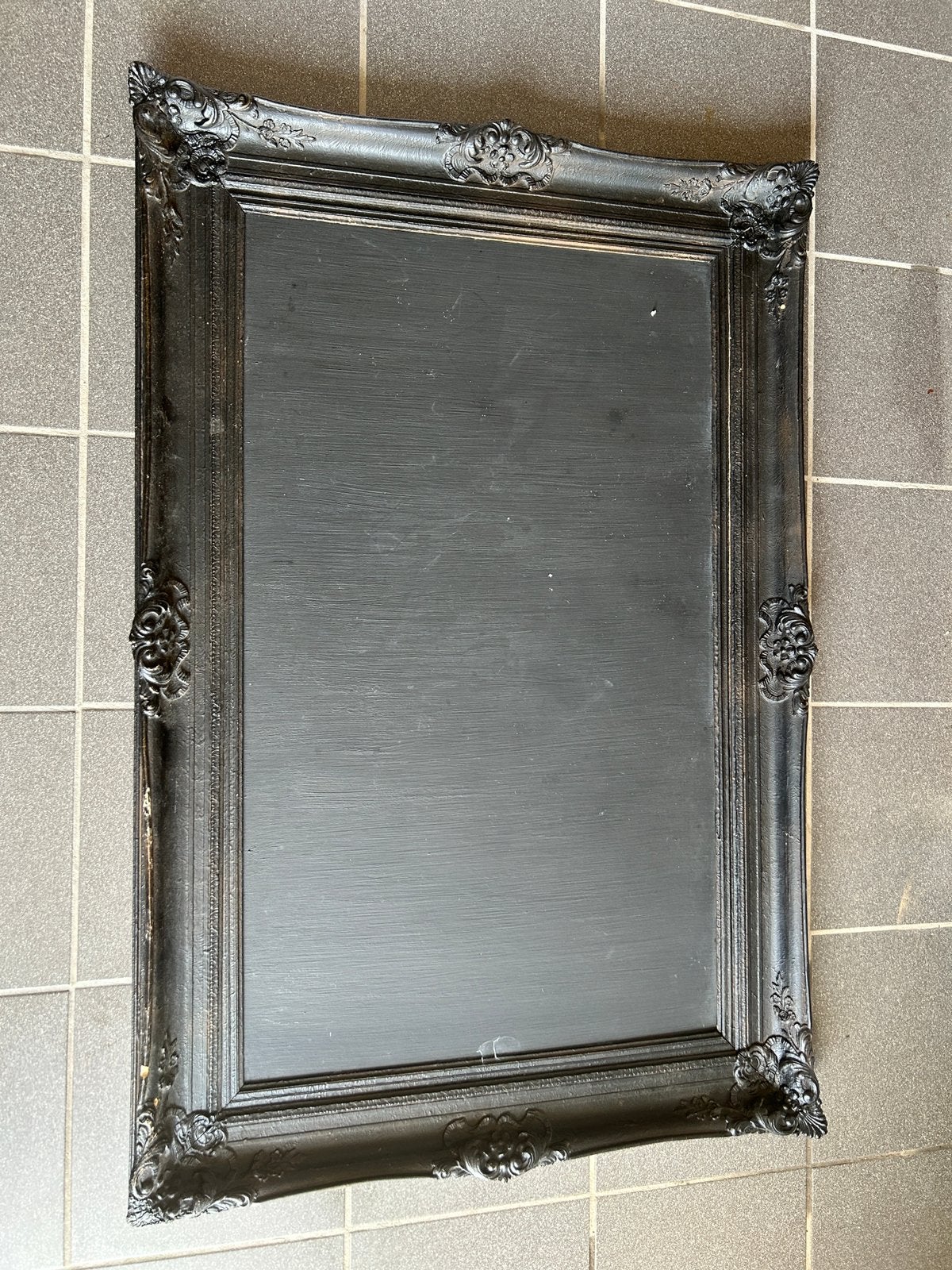 Groot Vintage Magneetbord 120x80 cm in Antieke Baroklijst, Ophalen, Overige materialen, Gebruikt, Minder dan 150 cm