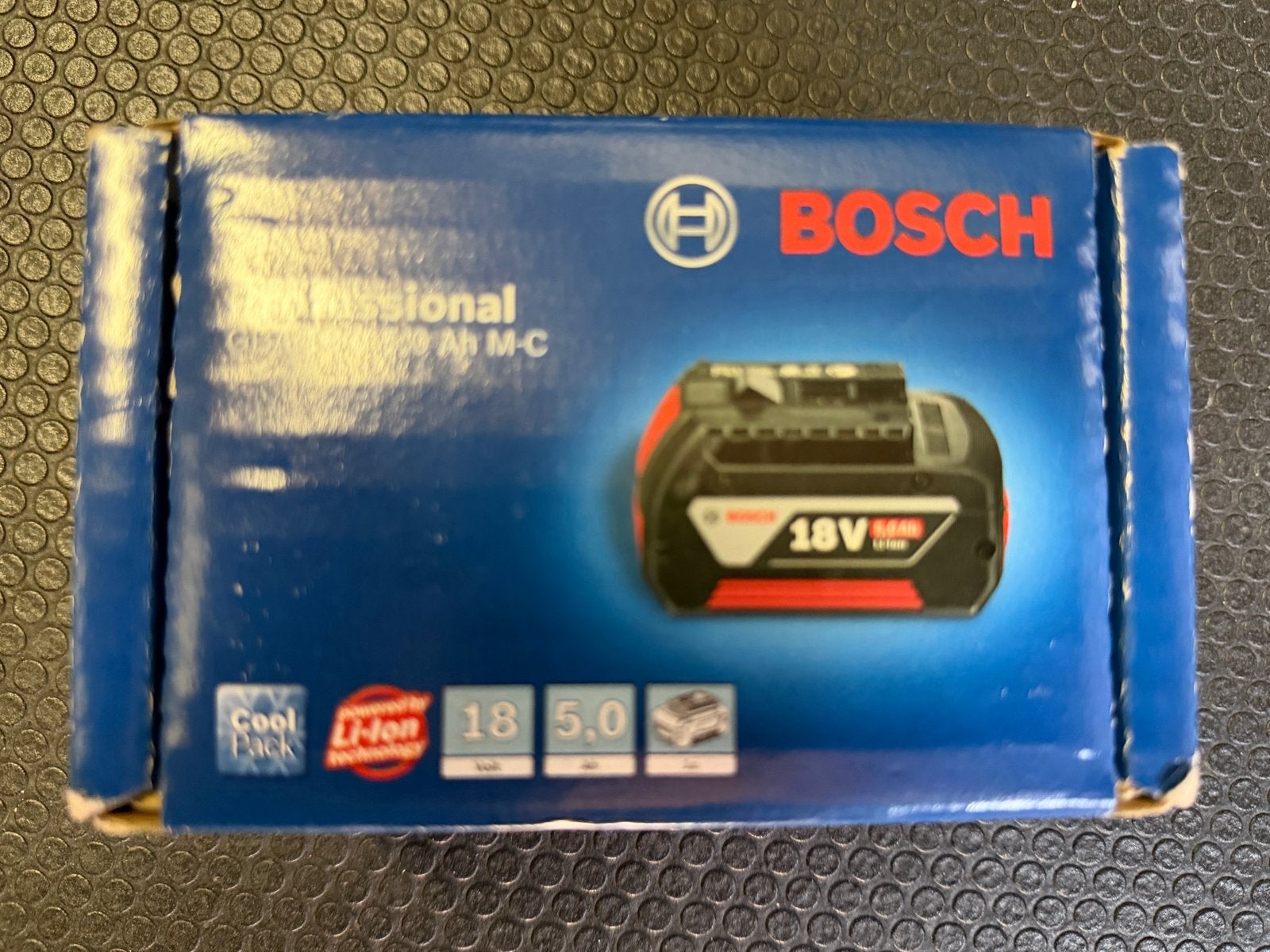 Bosch Professional GBA 18V 5.0 Ah M-C Accu, Ophalen of Verzenden, Nieuw, Overige typen
