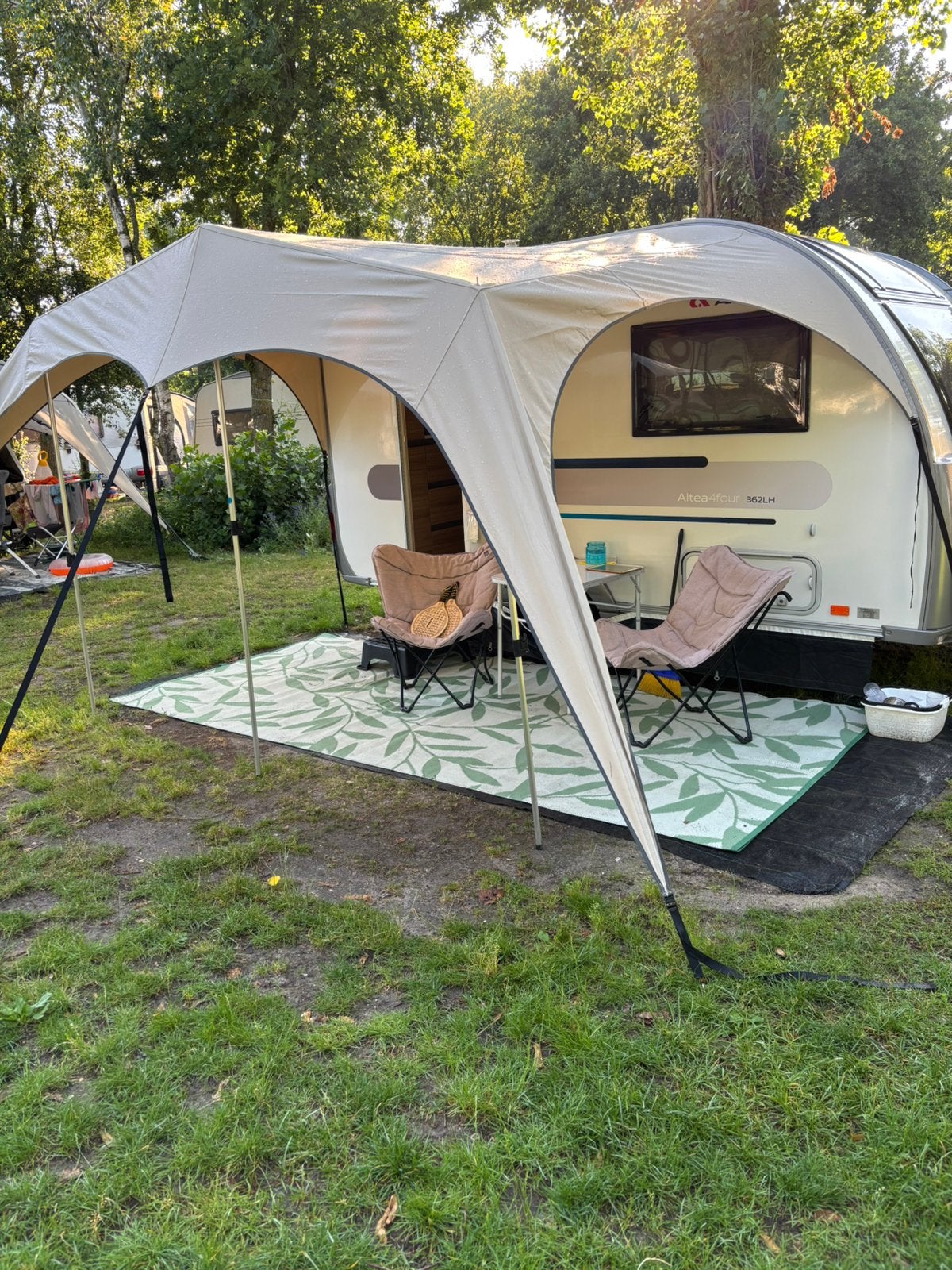 Campooz caravanning trekking luifel 275, Ophalen, Zo goed als nieuw