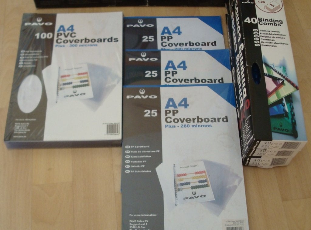 NIEUW inbindmachine+schutbladen+inbindringen Fellow star150, Ophalen, Nieuw