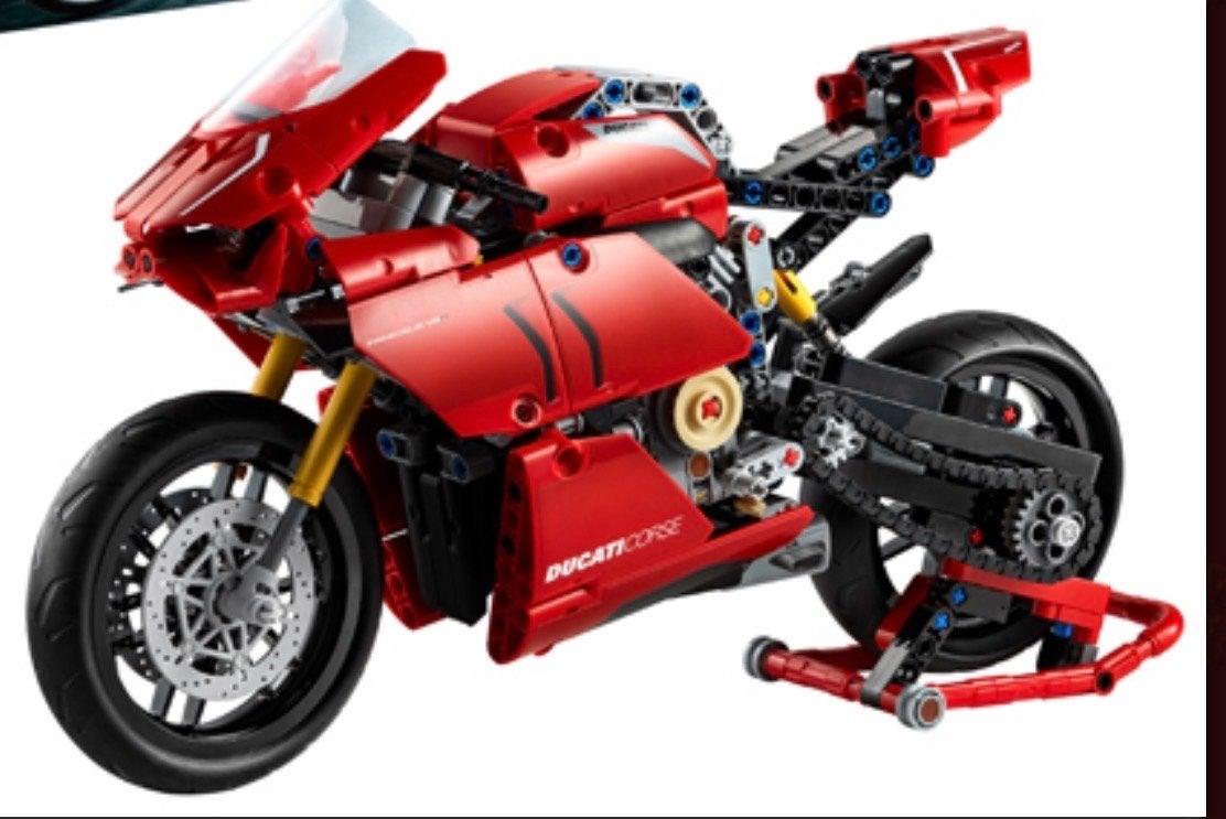 LEGO Technic Ducati Panigale V4 R - 42107, Ophalen of Verzenden, Gebruikt, Overige merken