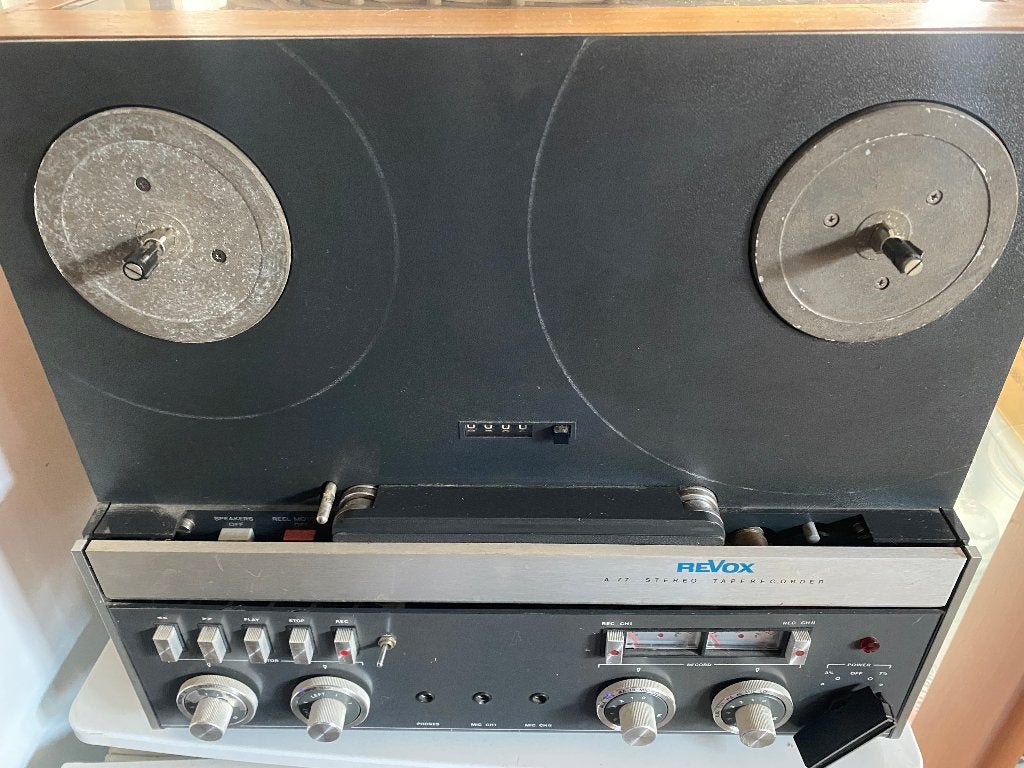 revox A77  mk4, Ophalen, Bandrecorder, Met banden