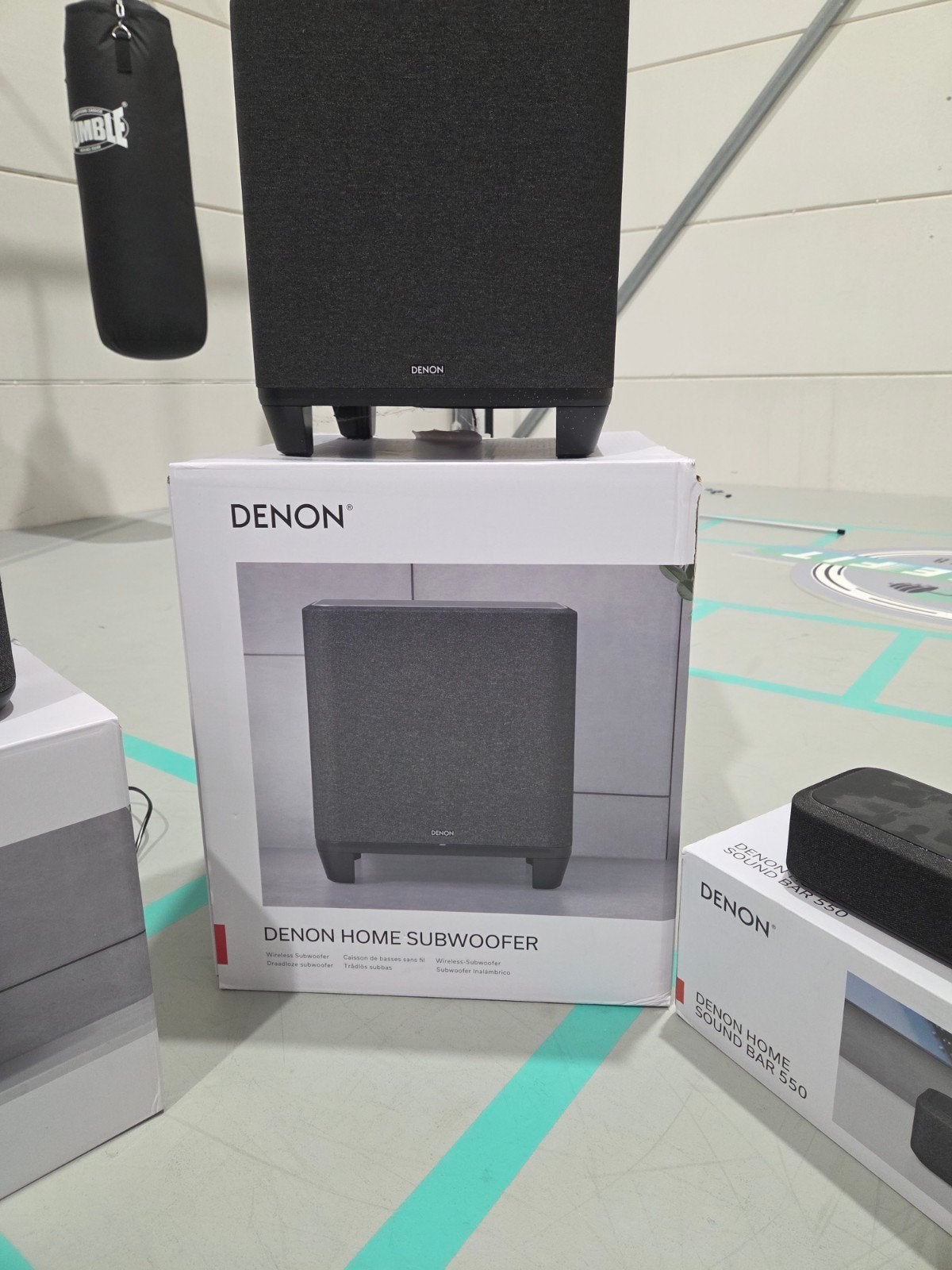Denon Home Speakerset: 350, Subwoofer & Soundbar 550, Helium 4k, Bluetooth, Nieuw, Draagbare speaker