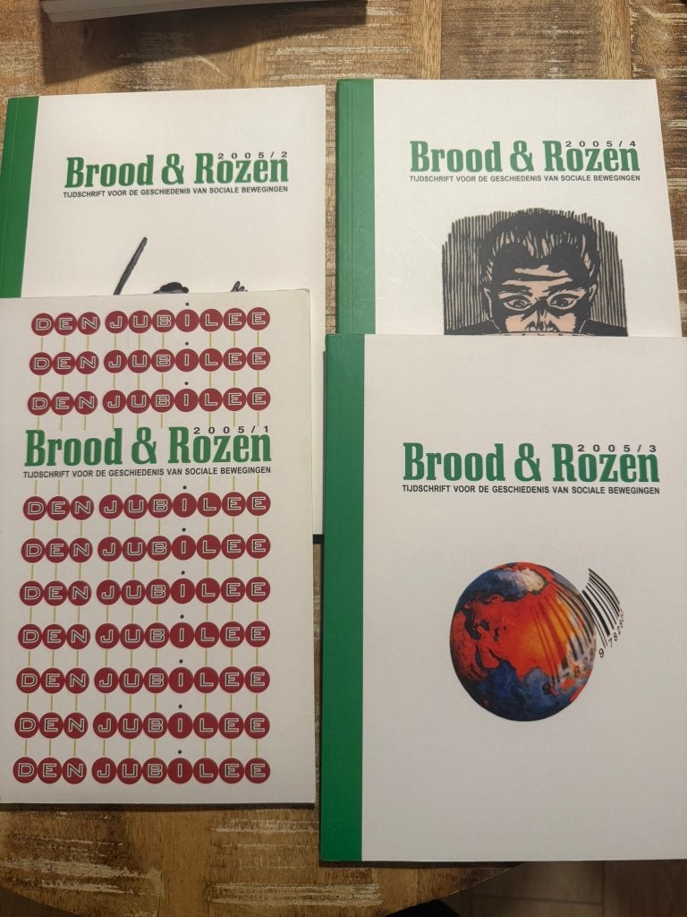 Brood en rozen, tijdschrift voor de gescheidenis van sociale, Ophalen of Verzenden, Zo goed als nieuw, Sport en Vrije tijd