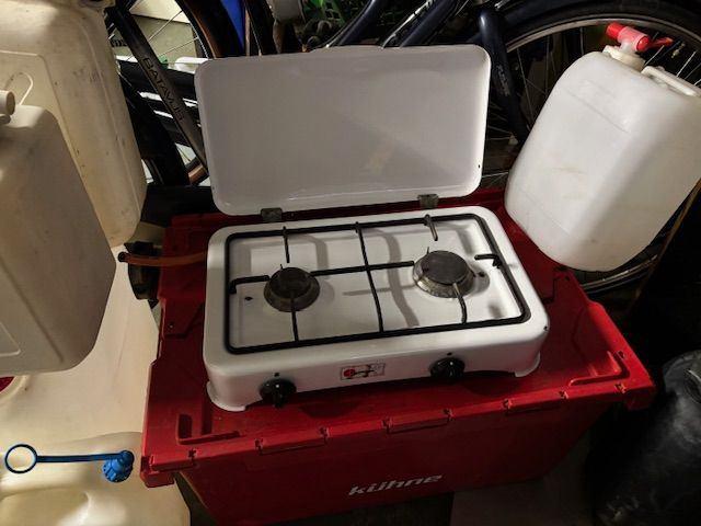 Parker gasstel kamperen caravan propaan, Ophalen of Verzenden