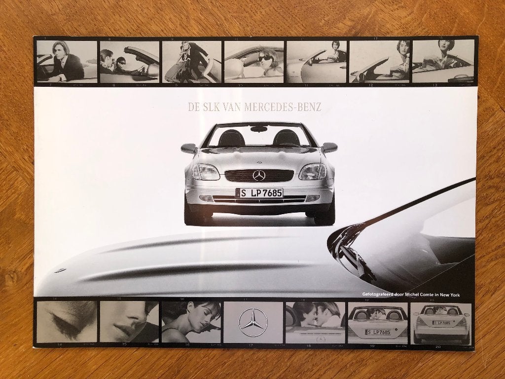De SLK van Mercedes-Benz - folder 1996, Verzenden, Nieuw, Mercedes, Mercedes-Benz