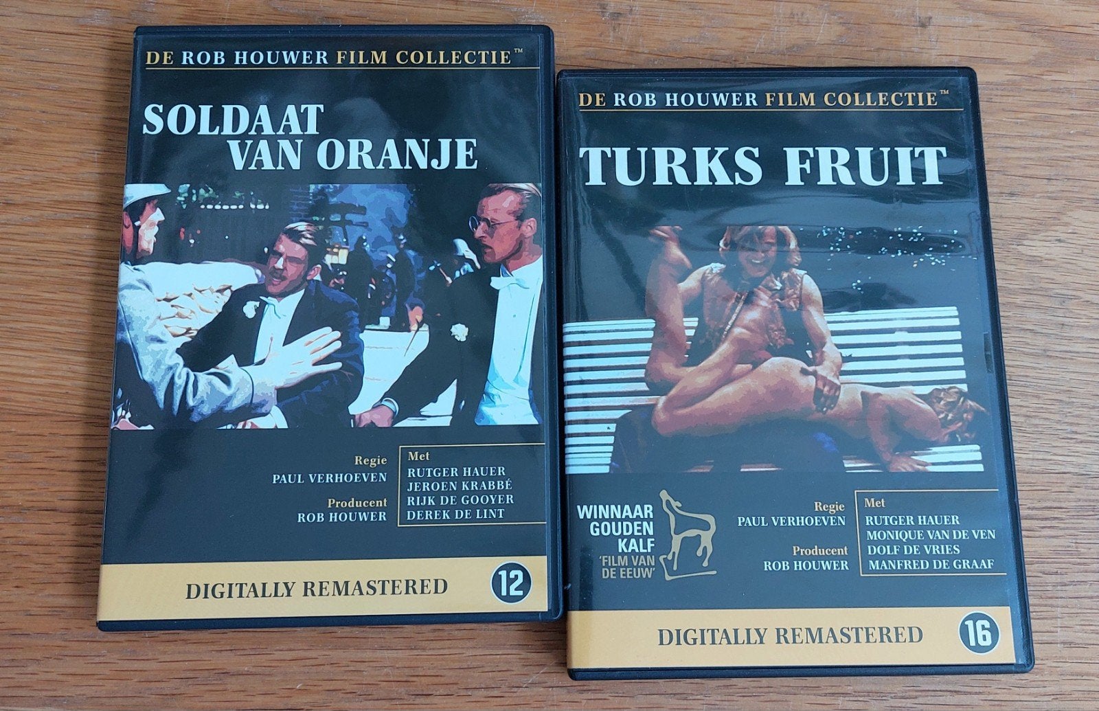 Rob Houwer Film Collectie: Soldaat van Oranje & Turks Fruit, Vanaf 16 jaar, Ophalen of Verzenden, Zo goed als nieuw