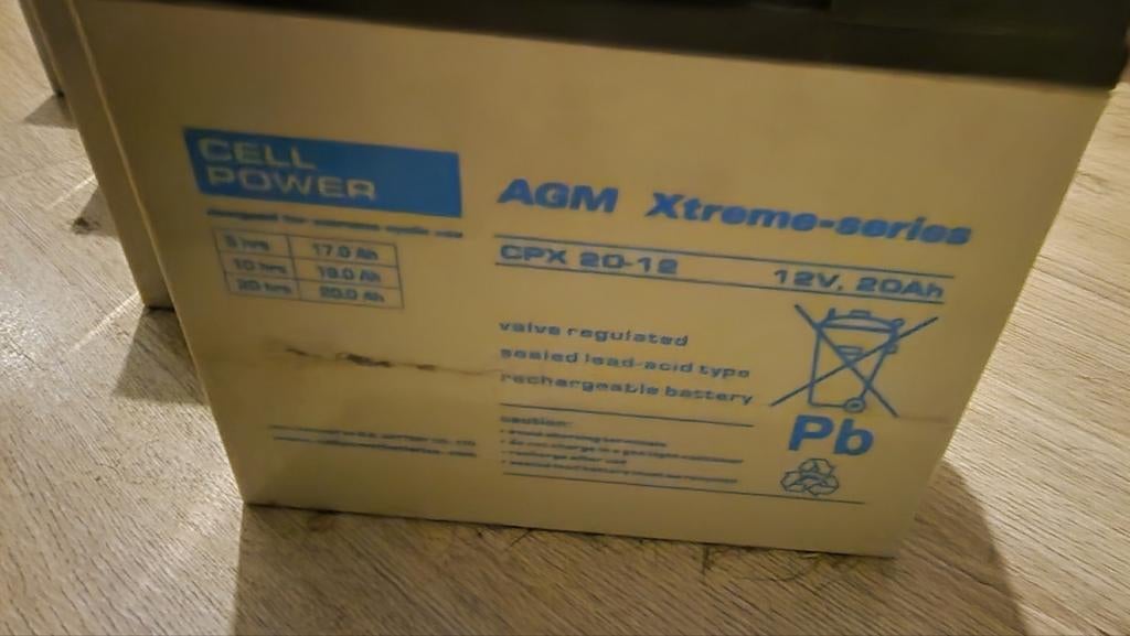 Accu's 12v, Motoren, Ophalen of Verzenden
