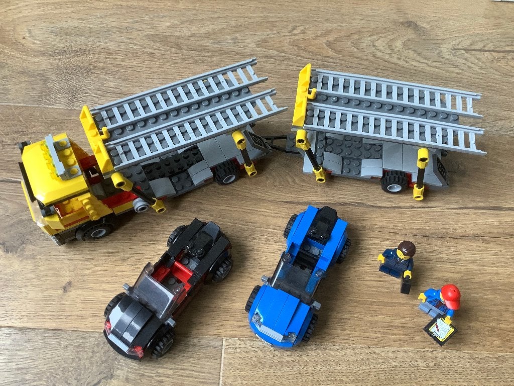 Lego City 60060 Auto transport, Lego, Ophalen of Verzenden, Complete set, Inclusief instructies